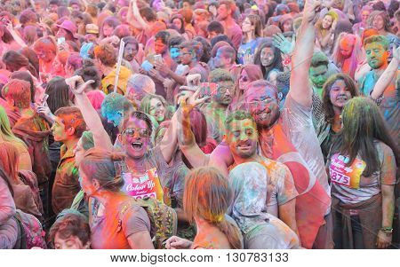 Color Up Run In Istanbul