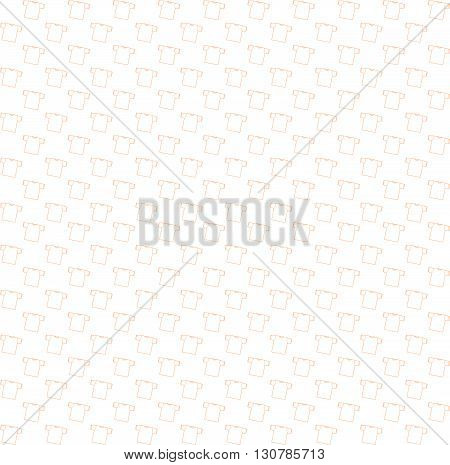 Background t-shirt vector illustration. Template t-shirt. Seamless pattern with t-shirts.Bright white background