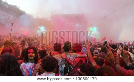 Color Up Run In Istanbul