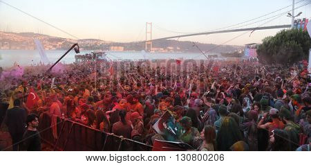 Color Up Run In Istanbul