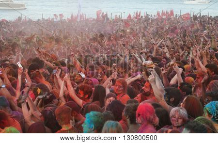 Color Up Run In Istanbul