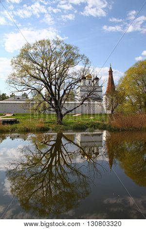 Joseph-Volokolamsk Monastery in Teryaevo. Russia, Moscow region