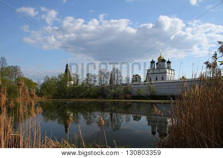 Joseph-Volokolamsk Monastery in Teryaevo. Russia, Moscow region