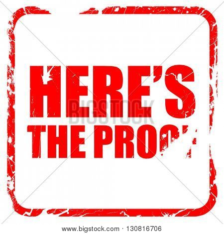 here's the proof, red rubber stamp with grunge edges