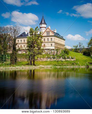 Old and historic castle Radun in Czech republic