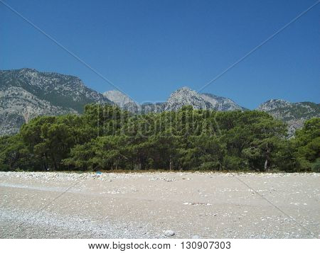 Travel to Turkey, Beldibi Antalya on the Mediterranean Sea