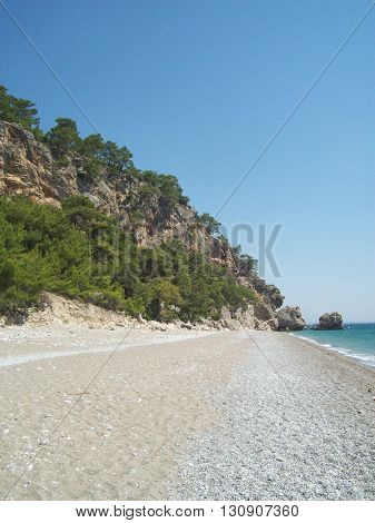 Travel to Turkey, Beldibi Antalya on the Mediterranean Sea