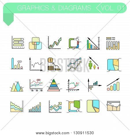 Beautiful vector graphics which transfers the smallest  icon details.