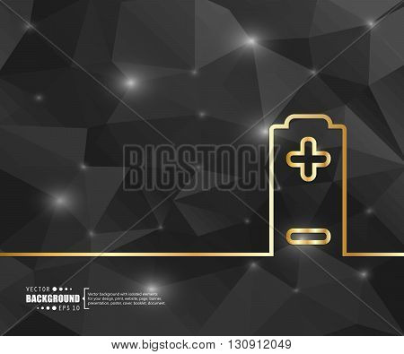 Abstract creative concept vector background. For web and mobile applications, illustration template design, business infographic, brochure, banner, booklet, document.