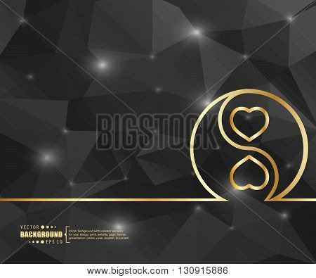 Abstract creative concept vector background. For web and mobile applications, illustration template design, business infographic, brochure, banner, booklet, document.