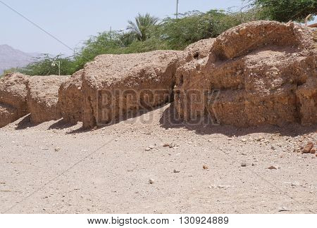 Wadi Shahamon near Eilat in South Israel