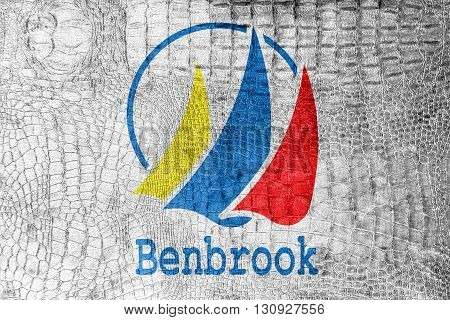 Flag Of Benbrook, Texas, On A Luxurious, Fashionable Canvas