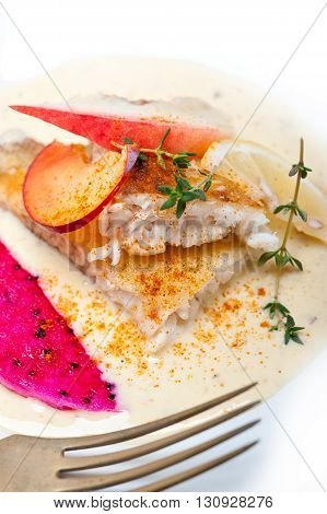 Sea Bream Fillet Butter Pan Fried