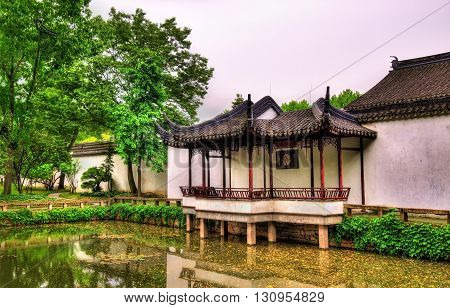 Humble Administrator's Garden, the largest garden in Suzhou, China. UNESCO heritage site.