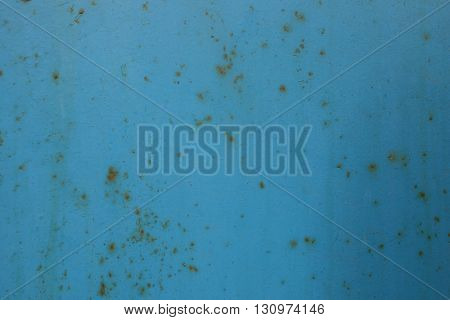 Metallic texture blue background with aged effect