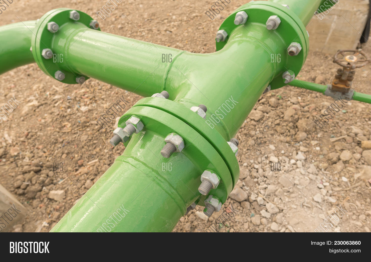 Green Metal Pipe Image & Photo (Free Trial) Bigstock