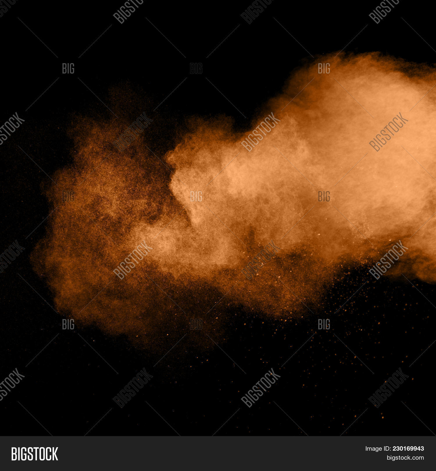 Abstract Orange Dust Image & Photo (Free Trial) Bigstock
