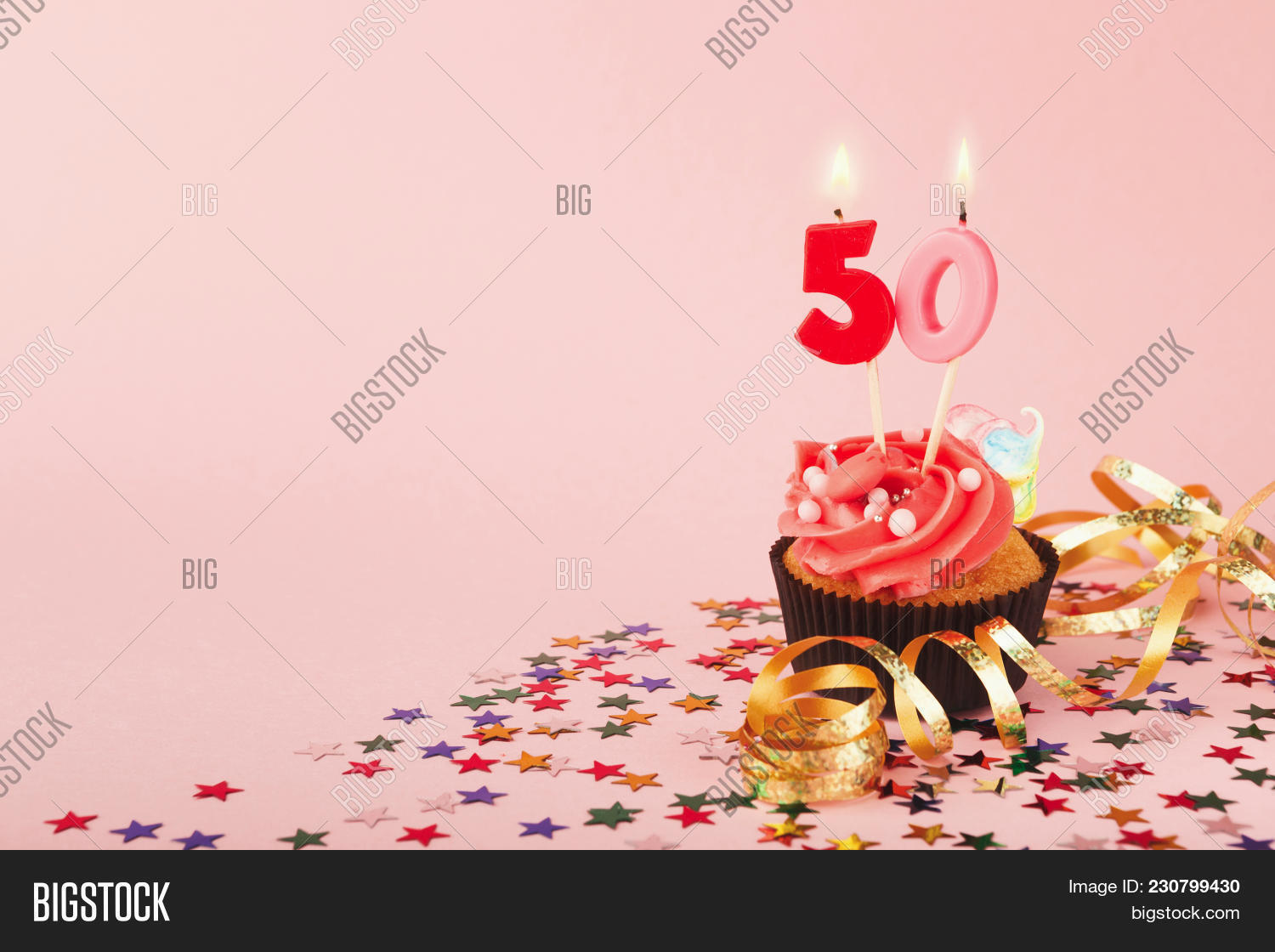 50th birthday cupcake image photo free trial bigstock birthday cupcake background