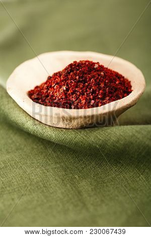 Traditional  harissa spice mix - morrocan red hot chilles mixed