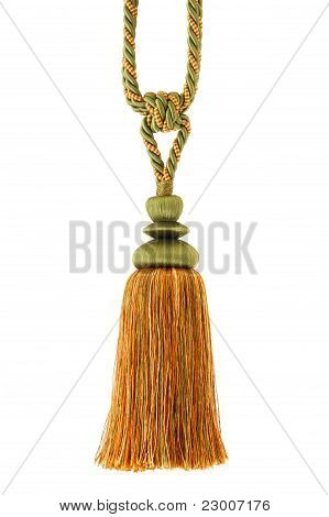 Tassel , Curtain Cord, Isolated