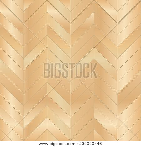 Wood Floor Parquet Vector Seamless Pattern Illustration