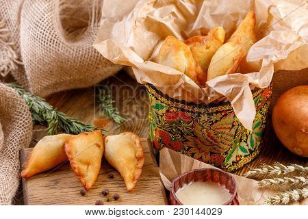 Delicious Fried Patties With Meat National Dish.