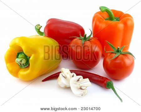 Bright Fresh Vegetables