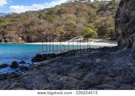 Tropical Beach In Costa Rica
