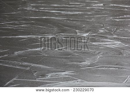 The Original Pattern Was Formed On The First Ice Which Has Held Down Lake.