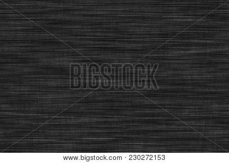 Fabric Surface For Book Cover, Linen Design Element, Texture Grunge Neutral Gray Color Painted.