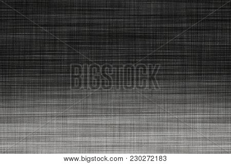Fabric Surface For Book Cover, Linen Design Element, Grunge Texture With Shadows Neutral Gray Color 