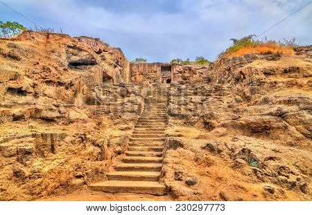 The Dashavatara Hindu Temple, Cave 15 At The Ellora Caves Complex - Maharashtra, India