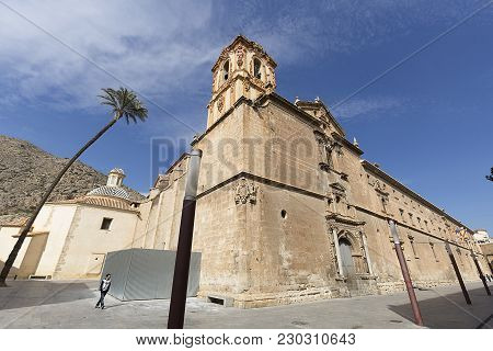 Exterior Facade Of The Santo Domingo Convent Of Orihuela.