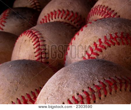 Baseball - kulki bliska