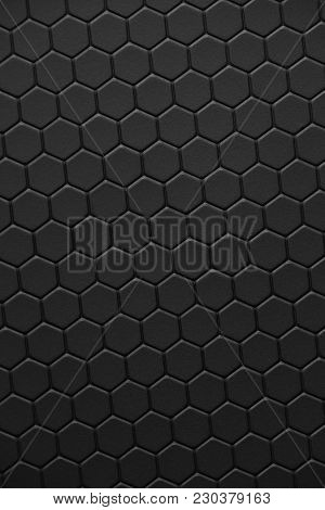 honeycomb teflon black background