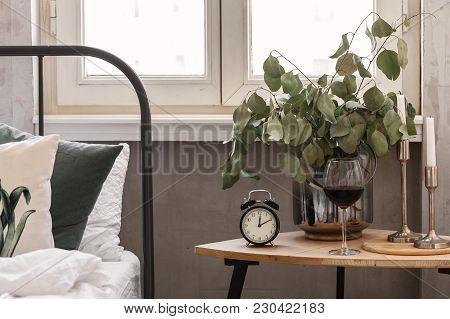 Morning. Bedside Table