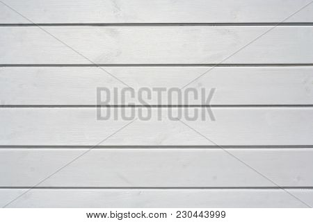 White Wood Board Background Horizontal Stripes Table