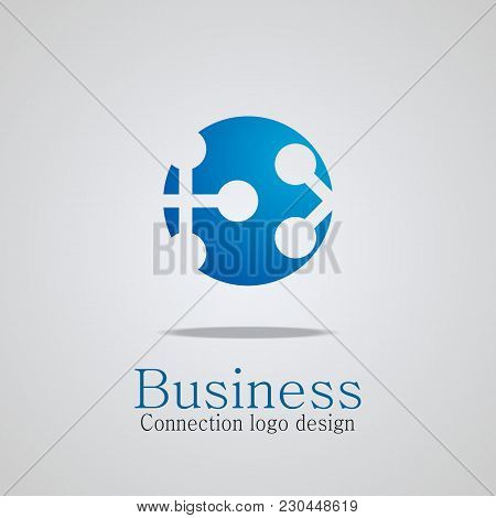 Business Connect Logo, Vector Illustrations, Technology Logo Design..