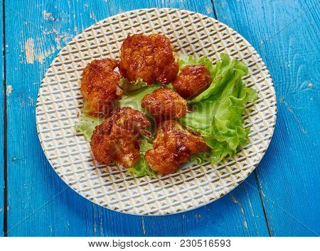 Crispy Buffalo Fried Cauliflower