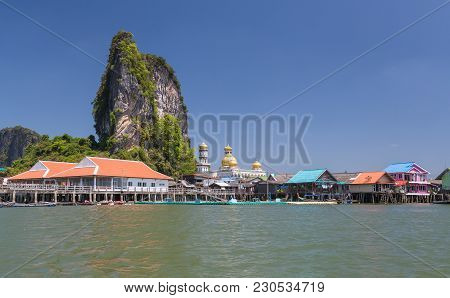Ko Panyi (koh Panyee) Village And Floating Football Pitch