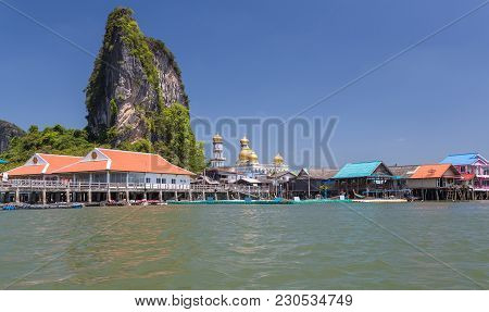 Ko Panyi (koh Panyee) Village And Floating Football Pitch