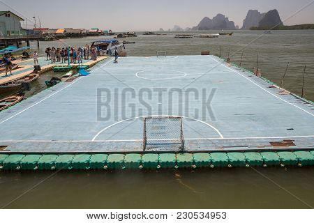 Ko Panyi (koh Panyee) Village And Floating Football Pitch