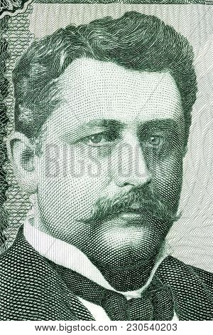 Hannes Hafstein Portrait From Icelandic Money - Krone