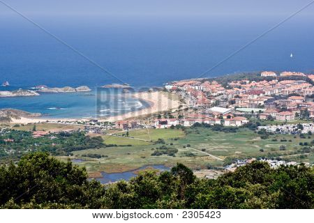 Villaggio costa: Isla, Cantabria, Spagna