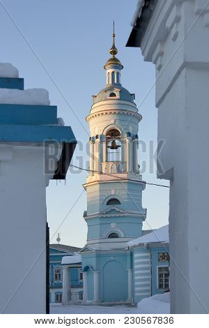 Kolomna, Russia - 10 March 2018 The Epiphany Church In Kolomna, Founded In The 16th Century