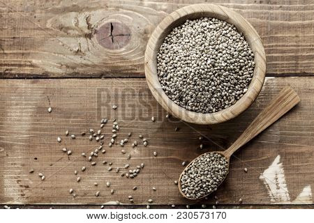 Cannabis Seeds In A Plate And Spoon