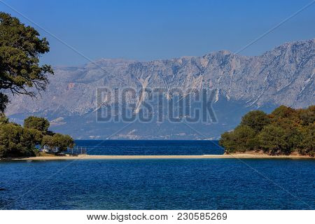 The Skorpios Island In Nidri Lefkada Greece