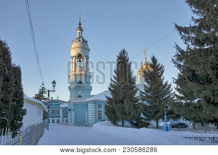 Kolomna, Russia - 10 March 2018 The Epiphany Church In Kolomna, Founded In The 16th Century