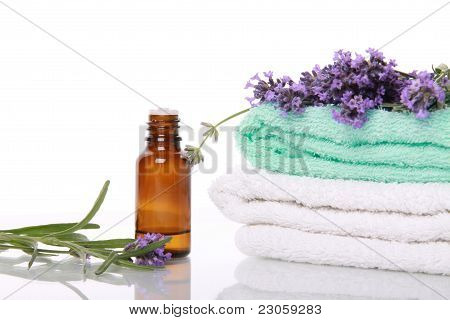 Aromatherapy Oil And Lavender