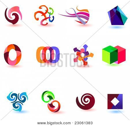 Diferentes iconos modernos para su diseño (parte 9). Visite mi Galería para ver similares.